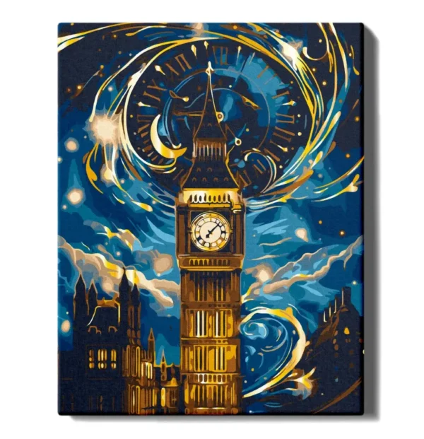 maalimine numbrite jargi big ben oosel maalihobi