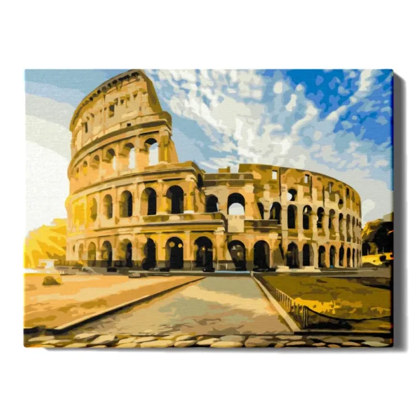 maalimine numbrite jargi colosseum maalihobi