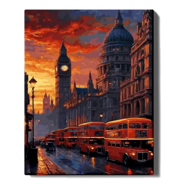 maalimine numbrite jargi london parast pimedat maalihobi