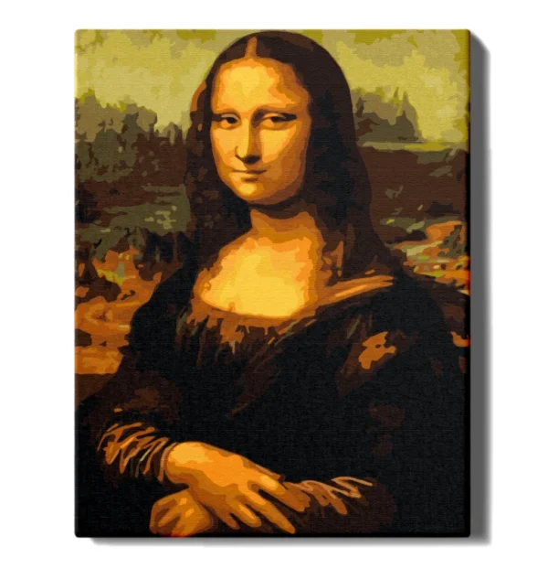 maalimine numbrite jargi mona lisa maalihobi