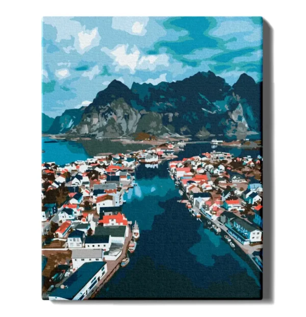 maalimine numbrite jargi norra fjordid maalihobi