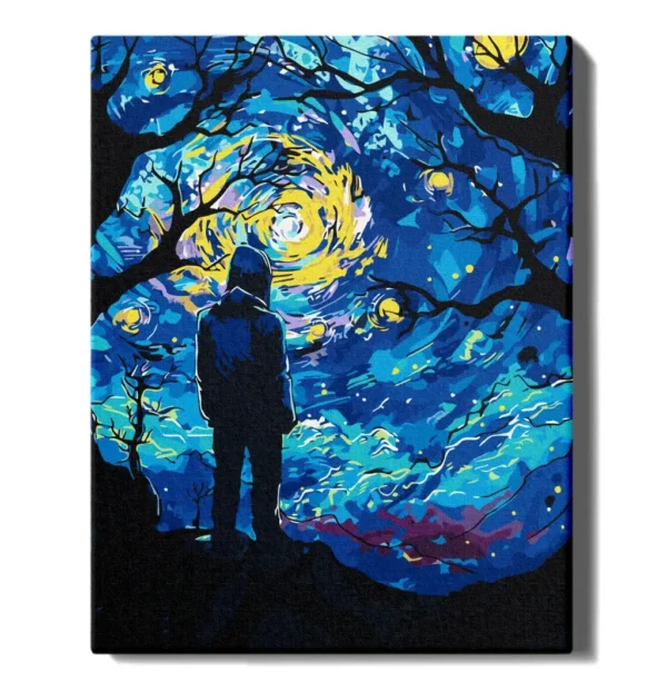 maalimine numbrite jargi van gogh oosel maalihobi