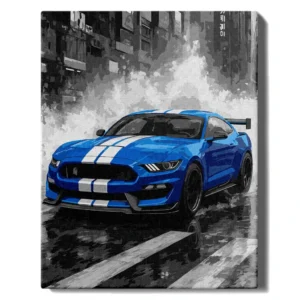 Sinine mustang