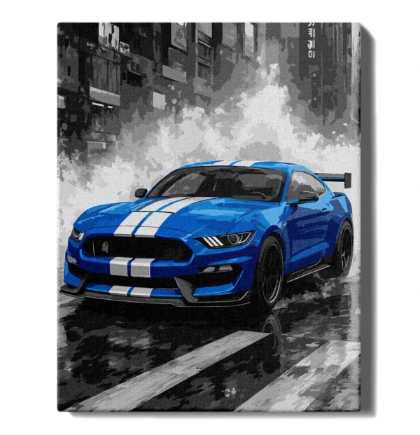 sinine mustang