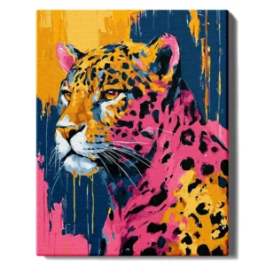 Värvikas leopard